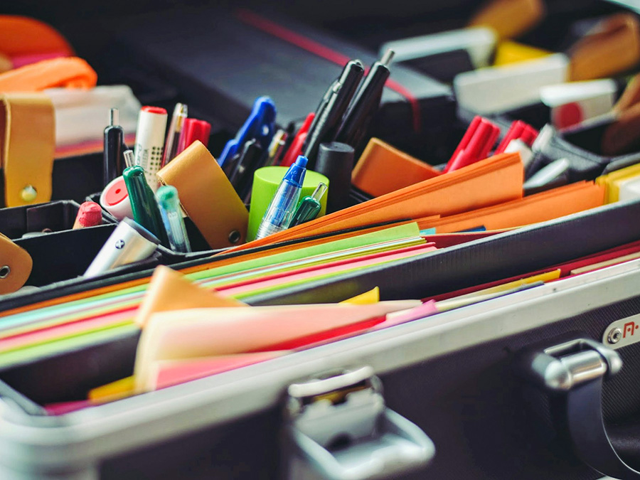 新生活文具の写真